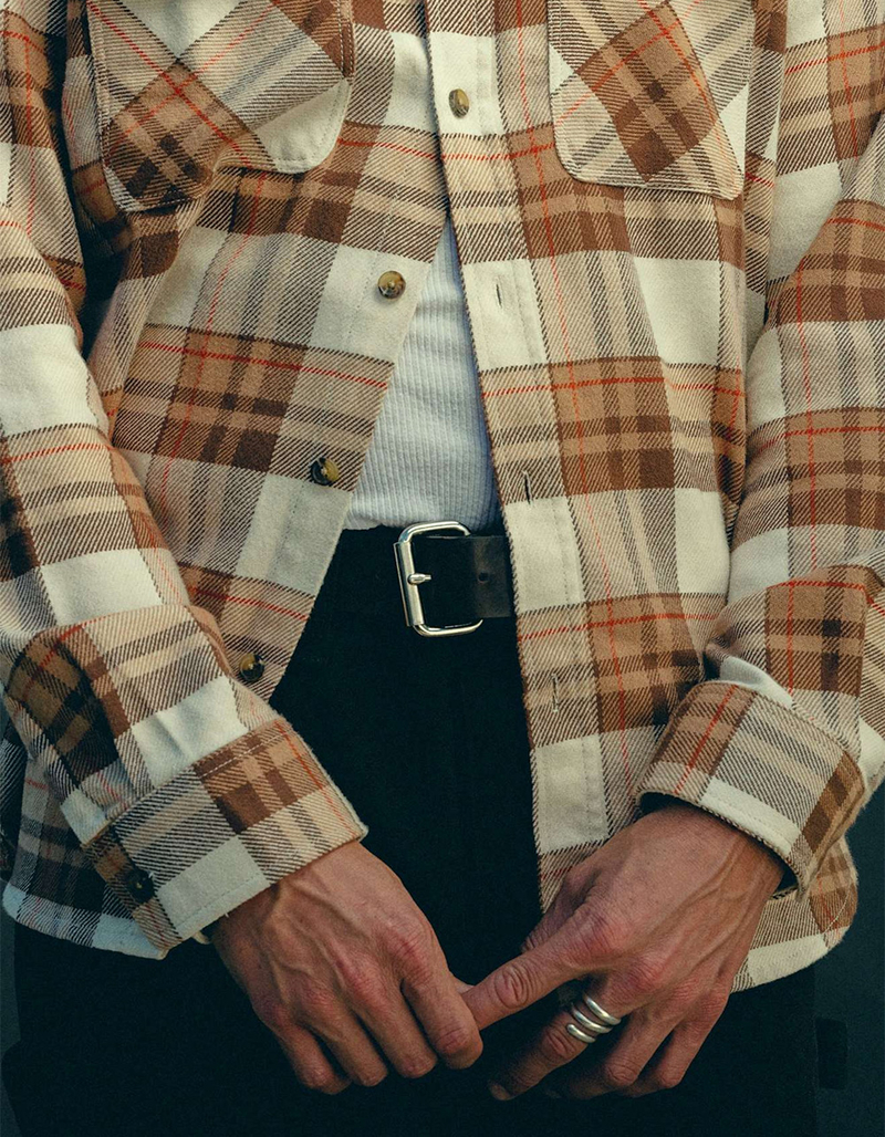 BRIXTON Bowery Mens Flannel image number 4