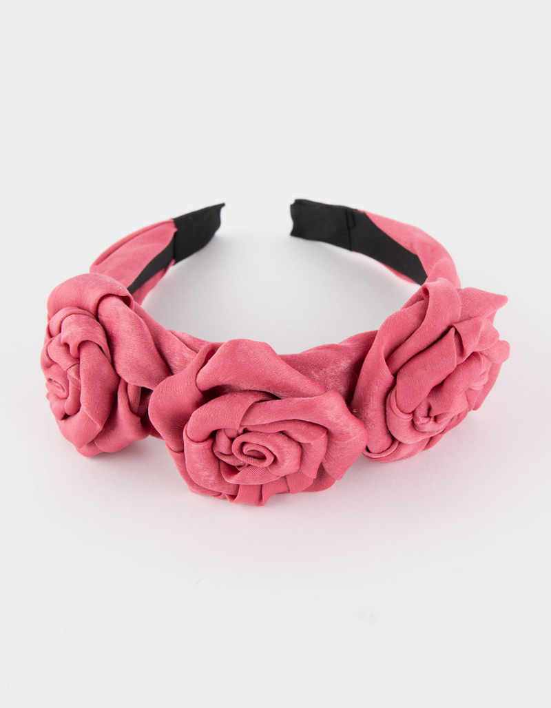 FULL TILT Oversized Floral Headband image number 1