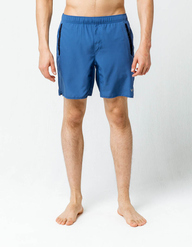 RVCA Yogger III Slate Blue Mens Shorts - SLTBL - 315362204