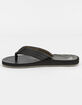 QUIKSILVER Carver Print Mens Flip Flops image number 3