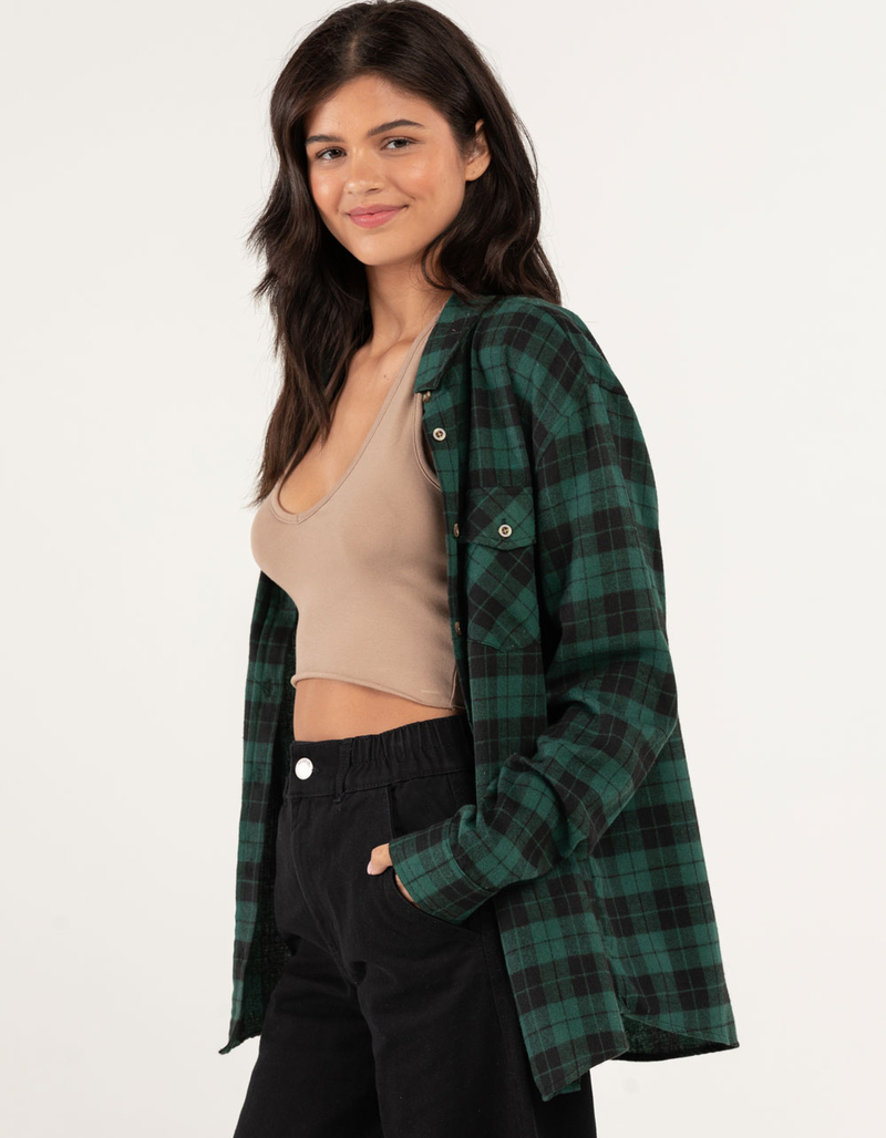 RSQ Womens Oversized Flannel image number 1