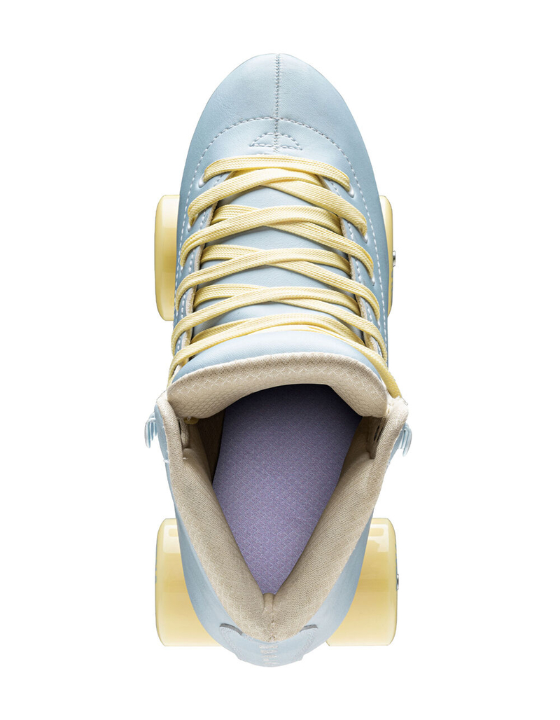 IMPALA ROLLERSKATES Sky Blue & Yellow Quad Skates image number 2