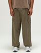 RSQ Mens Baggy Pull On Cargo Pants image number 5