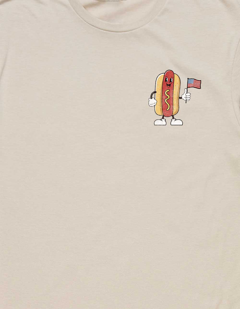 HOT DOG Eating Champ Unisex Tee image number 2