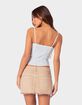 EDIKTED Textured Lacey Tank Top image number 5