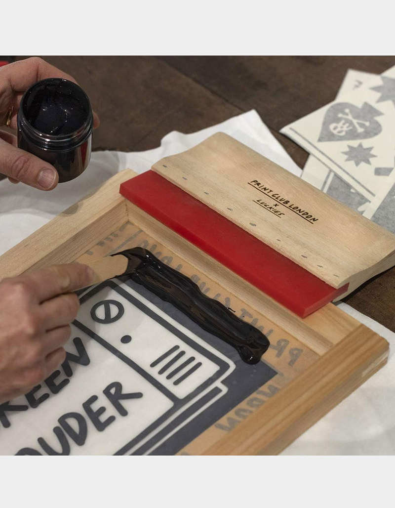 SUCK UK Print Club DIY Screen Printing Kit image number 5