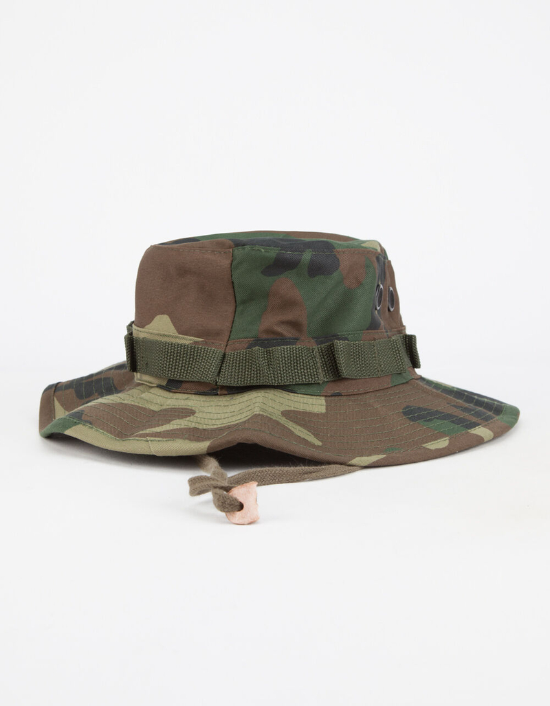 ROTHCO Woodland Mens Camo Boonie Hat image number 1