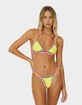 PQ SWIM Dandelion Crochet Bikini Top image number 1