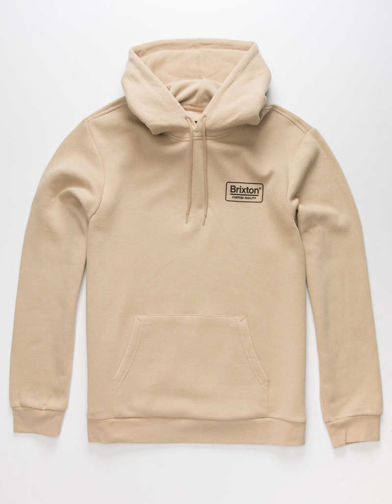 BRIXTON Palmer Mens Vanilla Hoodie image number 1