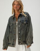 RSQ Womens Oversized Denim Jacket image number 1