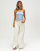 TILLYS Butter Soft Side Slit Womens Tube Top image number 4