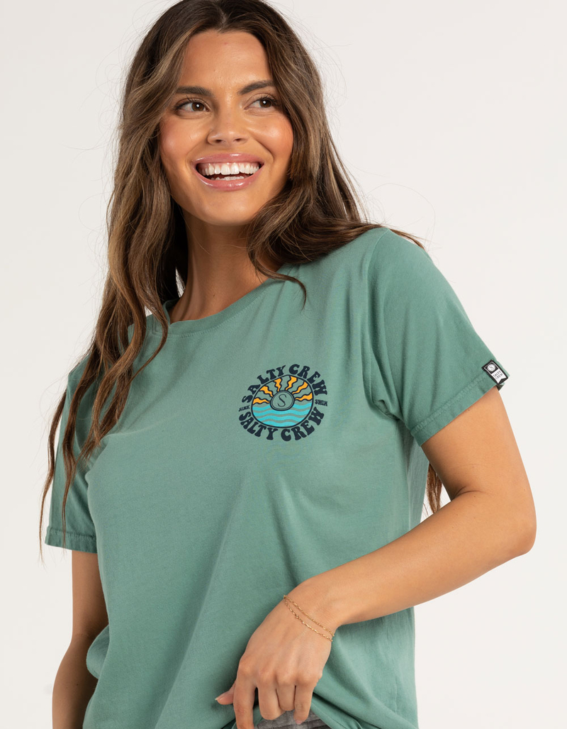 SALTY CREW Sun Waves Womens Boyfriend Tee image number 1
