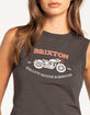 BRIXTON Ride On Womens Muscle Tee image number 3