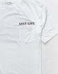 SALT LIFE Rogue Badge Mens UV Pocket Tee image number 4