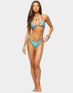 EDIKTED Adrie Contrast Triangle Bikini Top image number 5