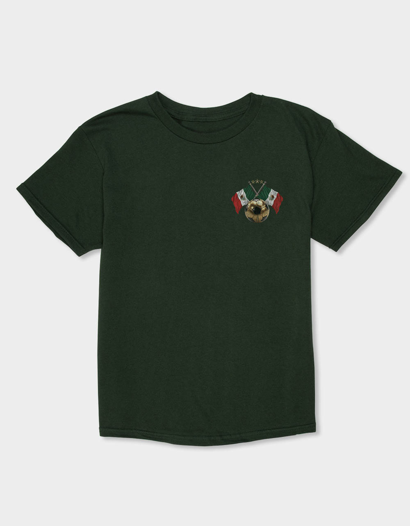 MEXICO Futbol Flags Unisex Kids Tee image number 1