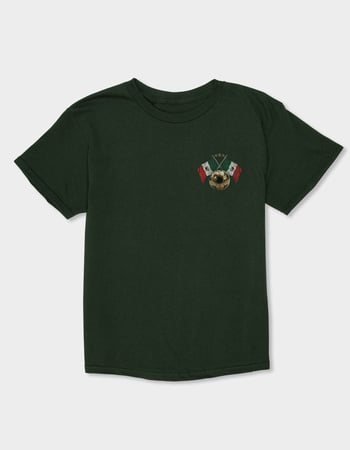 MEXICO Futbol Flags Unisex Kids Tee Alternative Image