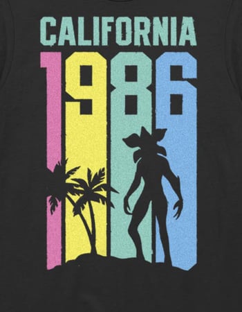 STRANGER THINGS Cali Demo Unisex Tee Alternative Image