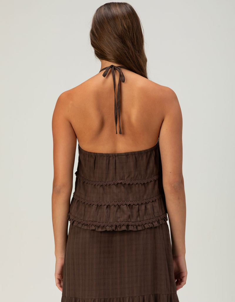 PATRONS OF PEACE Hagen Womens Halter Top image number 3