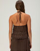 PATRONS OF PEACE Hagen Womens Halter Top image number 4