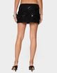 EDIKTED Steffie Beaded Mesh Mini Skirt image number 3