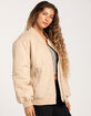 FULL TILT Womens Bomber Jacket image number 2