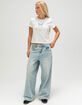 FULL TILT Butterfly Baby Womens Tee image number 2