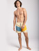 NIKE Multi Logo Vortex Icon Mens Volley Swim Trunks image number 2