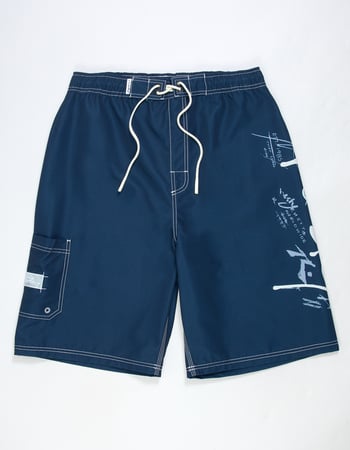 RUSTY Crisis Mens 23" Hybrid Waist Boardshorts Primary Image