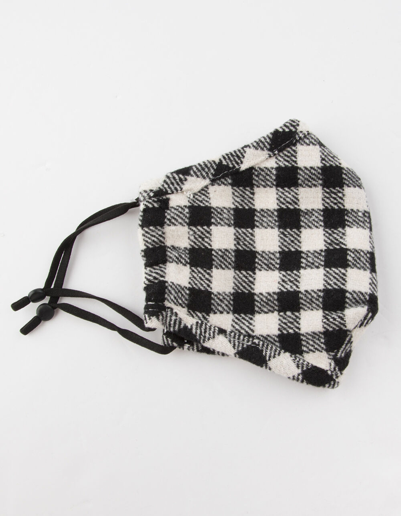 Buffalo Plaid Fashion Face Mask image number 1