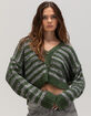 BDG Urban Outfitters Laguna Striped Womens Cardigan image number 1