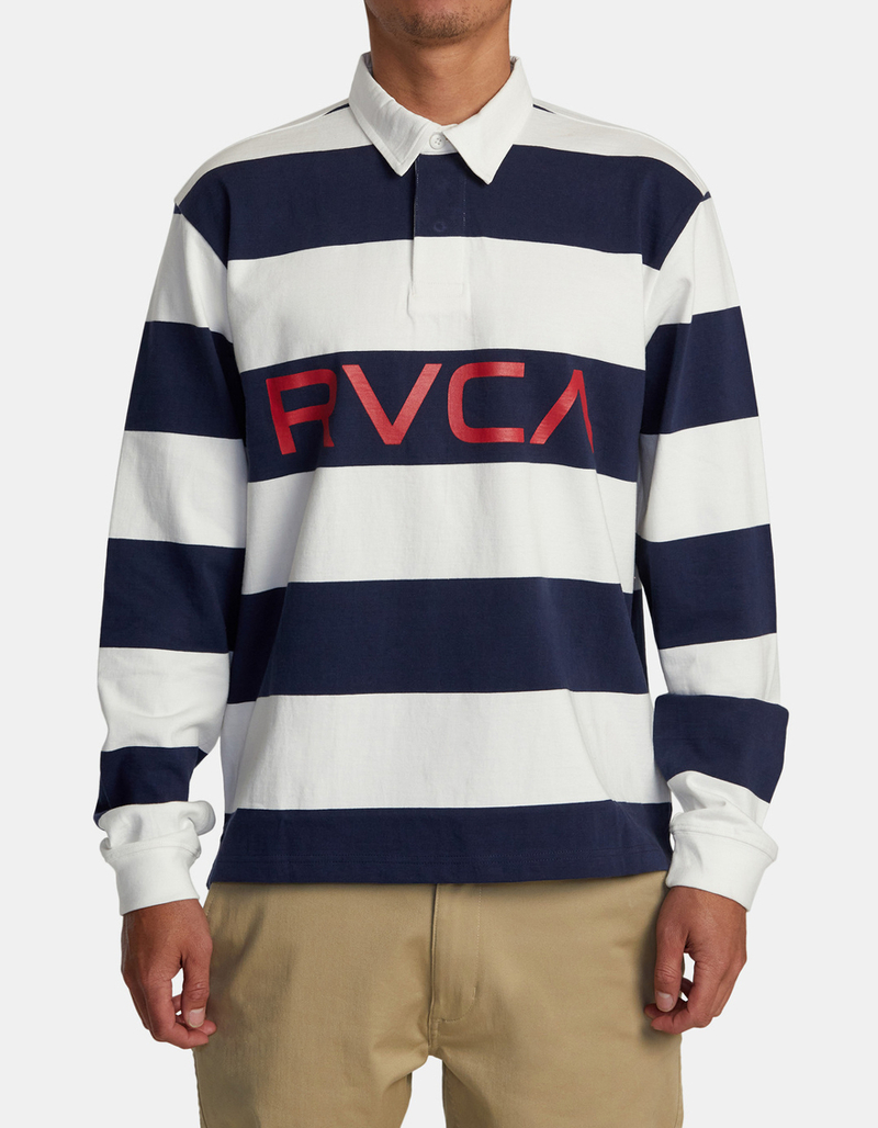 RVCA Big RVCA Mens Rugby Shirt image number 1