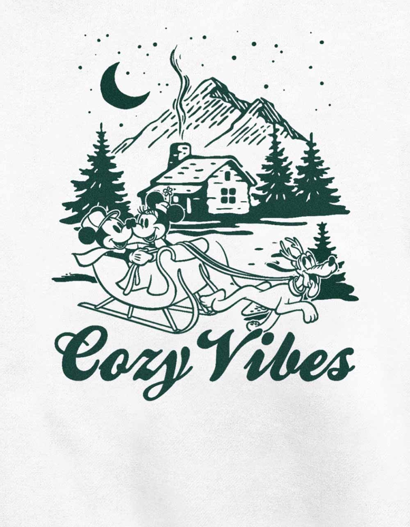 DISNEY Cozy Vibes Cabin Unisex Crewneck Sweatshirt image number 1