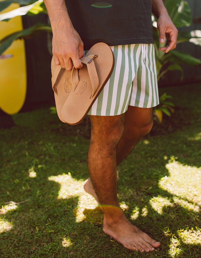 RAINBOW Premier Leather Mens Flip Flops image number 5