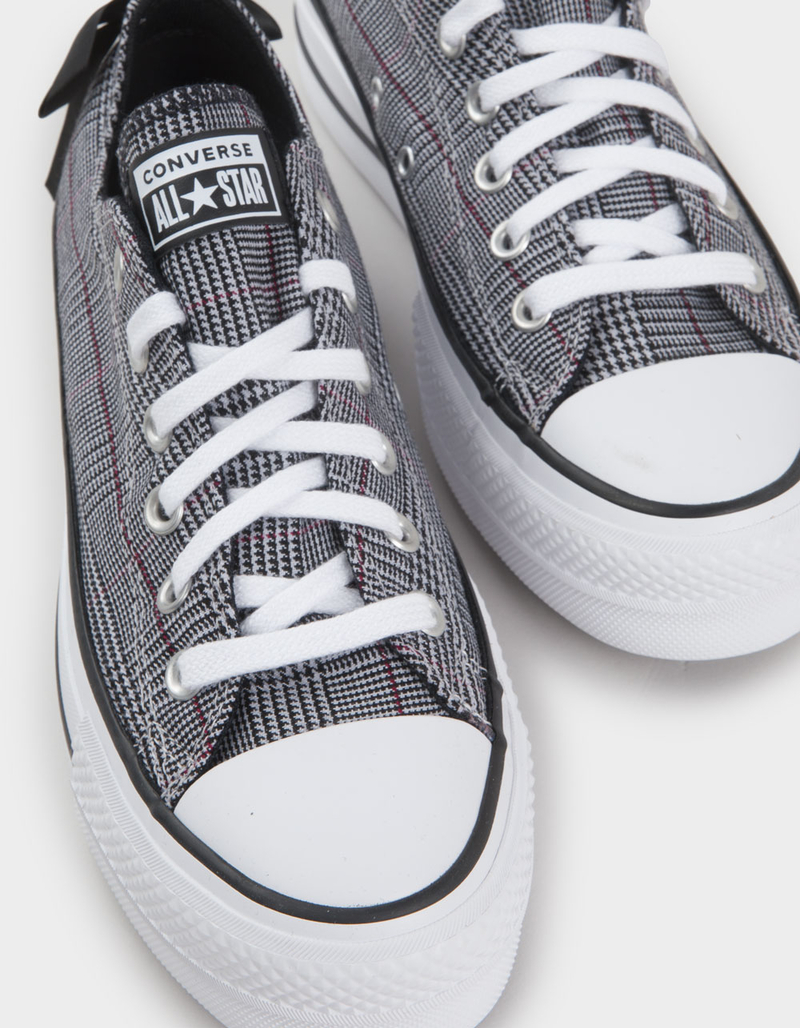 CONVERSE Chuck Taylor All Star Lift Plaid Womens Platform Shoes image number 5