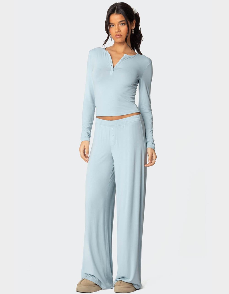 EDIKTED Kait Henley Top image number 1