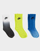 NIKE 3 Pack Little Kids Crew Socks image number 1