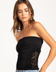 FREE PEOPLE Talk About It Womens Tube Top image number 2