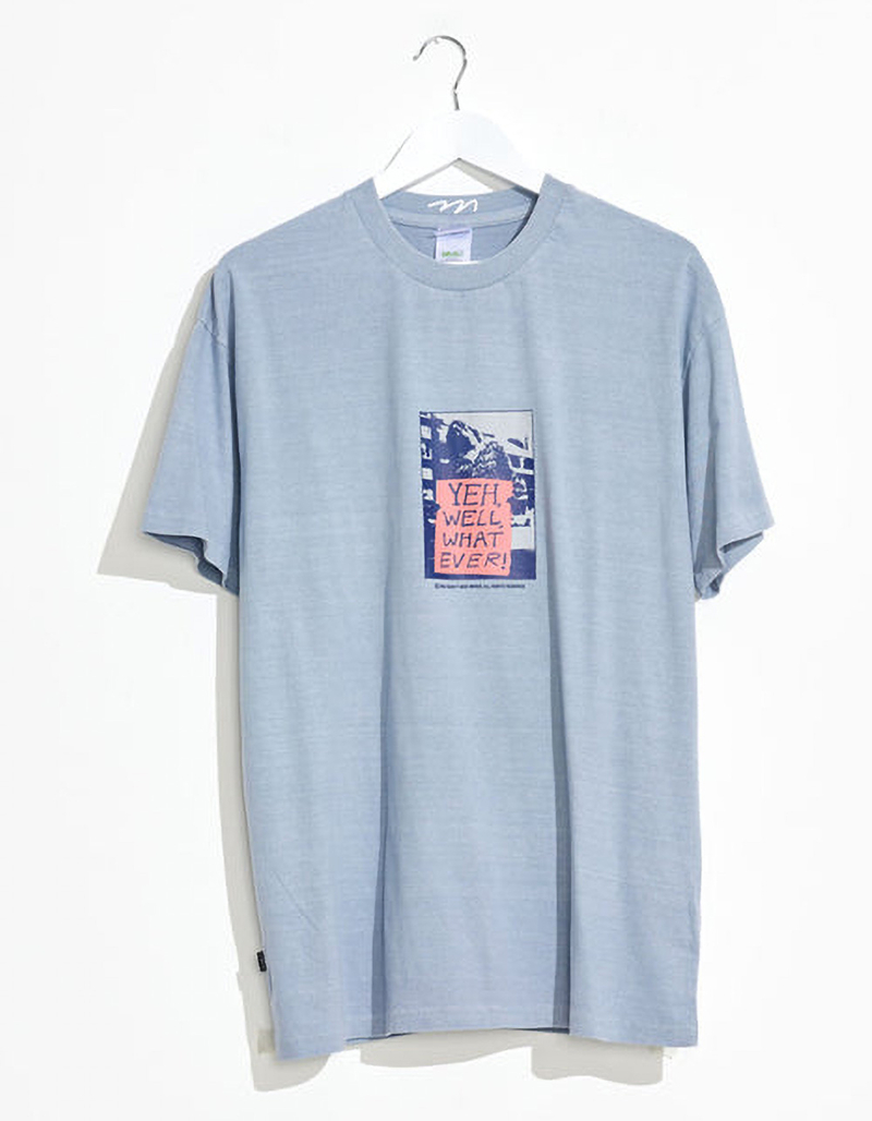 MISFIT SHAPES Yeah Well What Mens Tee LIGHT BLUE Tillys