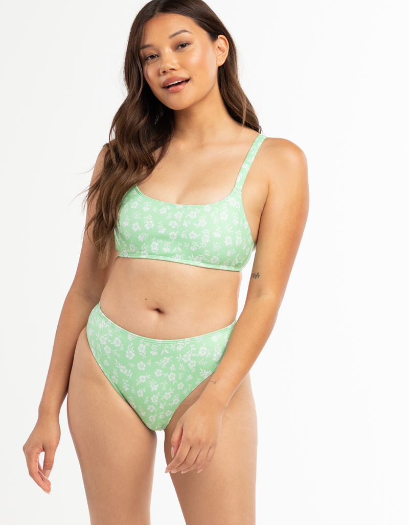 ROXY Island In The Sun Mod Mid Waist Bikini Bottoms image number 6