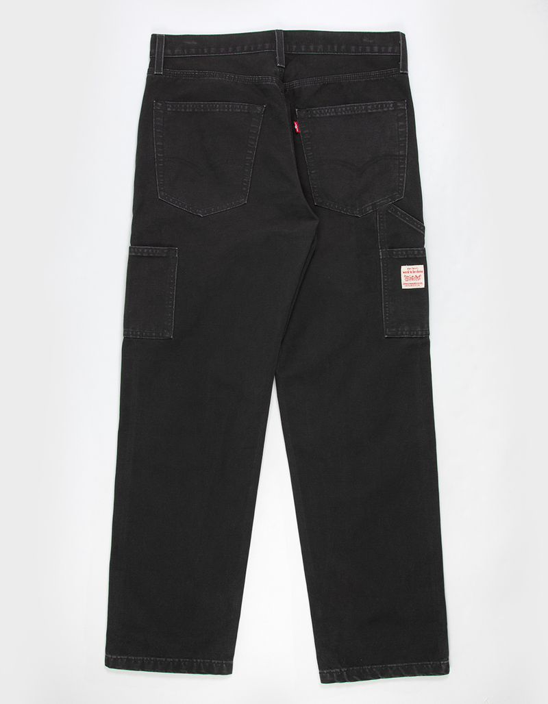 LEVI'S 568 Mens Loose Straight Carpenter Pants - Every Night Meteorite image number 2