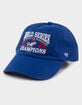 47 BRAND Los Angeles Dodgers 2025 World Series Champions '47 Clean Up Strapback Hat image number 1