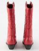 SODA Reno Womens Tall Cowboy Western Boots image number 4