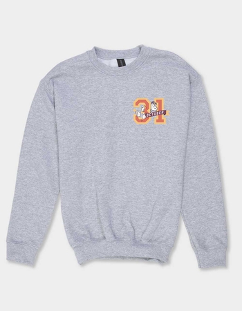 PEANUTS October 31 Varsity Unisex Kids Crewneck Sweatshirt Primary Image