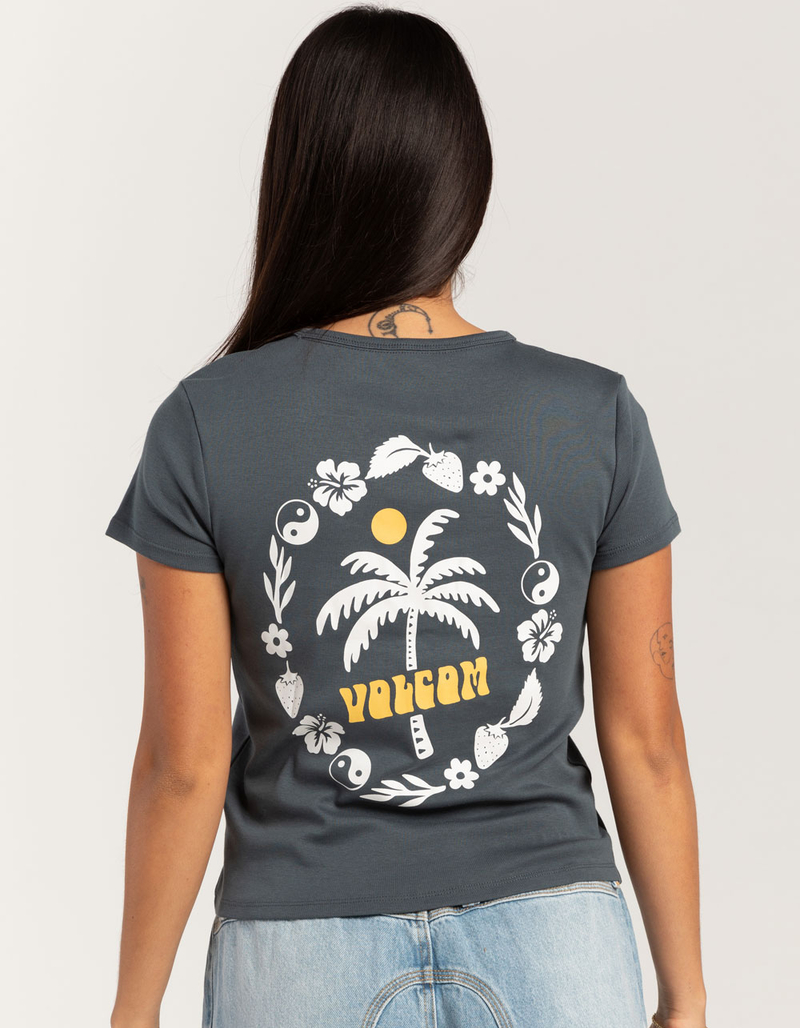 VOLCOM Palm Things Womens Baby Tee image number 0