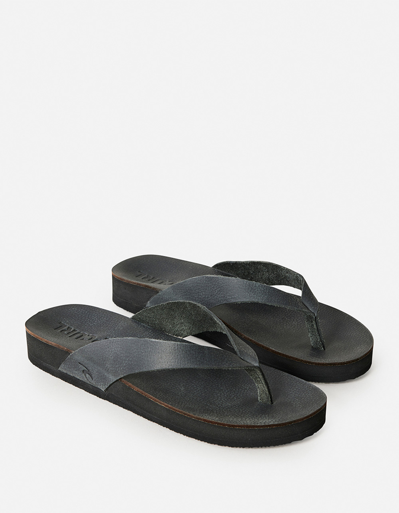 RIP CURL Freedom Leather Bloom Womens Flip Flops image number 0