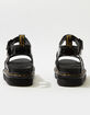 DR. MARTENS Blaire Patent Womens Platform Sandals image number 4