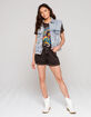 CI SONO Oversized Womens Denim Vest image number 5