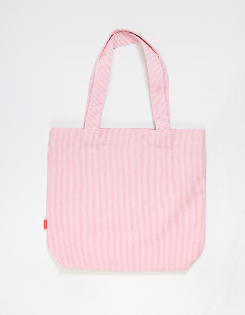 MONCHHICHI Corduroy Tote Bag image number 3