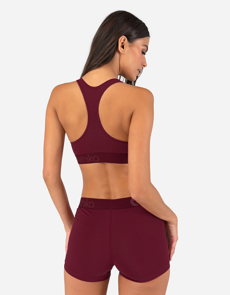 ETHIKA Berry Womens Sports Bra image number 2
